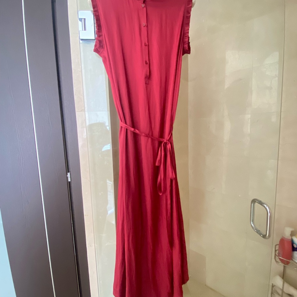 Zadig & Voltaire Burgundy Maxi Dress - Picture 3 of 16